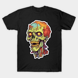 Zombie Outbreak - Unleash The Undead Design T-Shirt